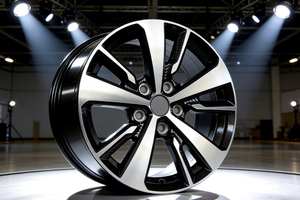 Venta al por Mayor de Llantas de Aleación de Aluminio de 16*6.5, Color Gris Metálico, Aplicables a Modelos de Automóviles Japoneses y Coreanos, para Reemplazo - Product Image 3