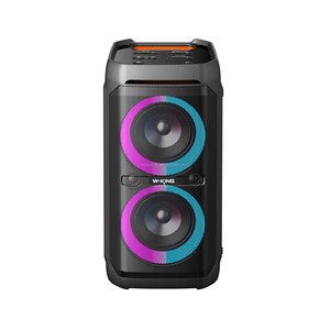 W-kral T11 parti hoparlör RGB ışıkları 10 saat uzun çalma süresi 80W kablosuz taşınabilir BT hoparlör - Product Image 3