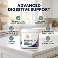 Produit Tendance : Poudre Probiotique pour Chiens – Complément Immunitaire et Équilibre de la Flore Intestinale