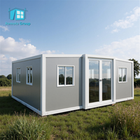2025 Ready Foldout 10ft 20ft Container Homes Maison de 3 chambres à coucher pour salon