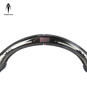 Volant sport en fibre <span class=keywords><strong>de</strong></span> carbone personnalisé <span class=keywords><strong>de</strong></span> qualité supérieure pour BMW F30 F10 E90 E92 Série 3 Série 5 X5x6 E90 E92 Volant LED - Product Image 2
