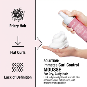 Espuma para Rizos Orgánica, Hidratante, Antiencrespamiento, Fijación Ligera, Mousse para el Cabello que Realza el Brillo, Mousse para Rizos Private Lanel - Product Image 6