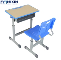 Ensemble bureau et chaise pour enfants modernes, ergonomique, hauteur réglable, confortable pour l'école, la maison, le bureau, la chambre, l'appartement