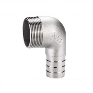 <span class=keywords><strong>Raccord</strong></span> de tuyau en acier inoxydable 304, coude à 90 degrés, mâle BSPT 1/8\", 1/4\", 3/8\", 1/2\", 3/4\", 6 mm, 8 mm, 10 mm, 12 mm - Product Image 6