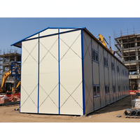 Maison préfabriquée de type K à bas prix, détachable, pour l'hébergement des travailleurs, dortoir, structure en acier temporaire, bâtiment métallique, maison mobile K