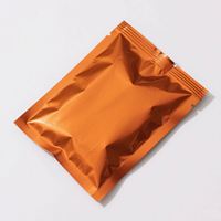 Sachets à trois soudures latérales en plastique et feuille d'aluminium laminée, thermosoudables, pour échantillons de café et sachets de thé