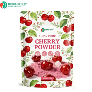 OEM Wilde Kersen Fruit Sap Poeder Gefreeze-droogd Kersenpoeder 100% Zuiver Natuurlijk voor Voedsel en Dranken - Product Image 1