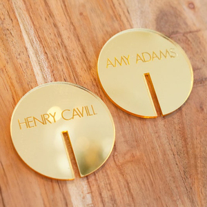 Acrylic Wedding Name Place Cards Ideas With <strong>Table</strong> Numbers Place Names Wedding <strong>Favour</strong> and Name Place Drink Topper - Product Image 3