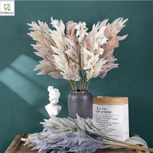 Großhandel künstliche Kunststoff Salvia Salbei Blumen beflockt Blumen zubehör für Hochzeit Home Hotel Party Dekoration - Product Image 4