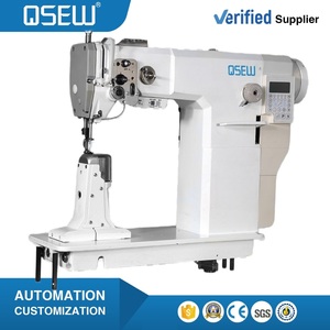 จักรเย็บผ้าอุตสาหกรรมแบบเข็มเดี่ยว QS-810D-UT ระบบขับเคลื่อนโดยตรง พร้อมตะขอขนาดใหญ่ ตัดด้ายอัตโนมัติ - Product Image 1