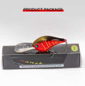 XINV 75mm/24g <span class=keywords><strong>leurre</strong></span> de pêche Deeping Crankbaits VC02 Unlackiert Crankbait Long bavoir plongée en profondeur <span class=keywords><strong>leurre</strong></span> de pêche - Product Image 6