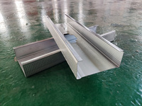 Ligne de production automatique de profilés en acier pour ossature légère, profilés de plafond et rails de cloison sèche, personnalisable, à double ligne, pour la fabrication de profilés en acier à profilé mince