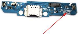Connecteur USB Port de charge Câble flexible pour Samsung <span class=keywords><strong>Galaxy</strong></span> <span class=keywords><strong>Tab</strong></span> A 10.1 (2019) SM-T510/T515/T517 Type-C <span class=keywords><strong>Chargeur</strong></span> Dock Board - Product Image 5
