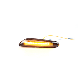 Feux de position latéraux dynamiques à LED fumés clairs ADT, clignotants ambrés pour X1 X3 Séries 1 3 5 E46 E81 E90 E91 - Product Image 6