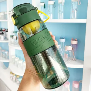 MD03 Hot Selling Sports Water Bottles Outdoor fitness garrafa de água Plastic Leak Proof Gym Sports Water Kettle