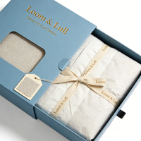Boîte de rangement portable, écologique, biodégradable et réutilisable avec impression en relief pour l'emballage de parures de lit