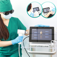 Appareil de thérapie laser haute puissance de classe IV 30W 980nm 1064nm pour la physiothérapie des tissus profonds, la gestion de la douleur humaine et animale en milieu hospitalier