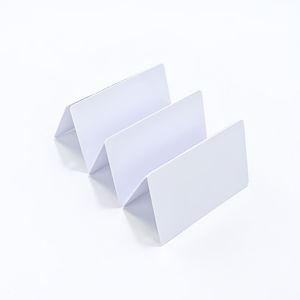 ISO18000 6C Boş PVC Kartlar Kredi Kartı Boyutunda Alien H9 RFID UHF Boş Beyaz Kart - Product Image 1