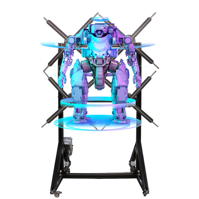 High Brightness 4K 65CM 3D Hologram Fan Commercial Digital Sign and Billboard Holographic Advertising Led Fan Projector