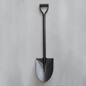 Fábrica al por mayor pala agricultura jardín mango redondo de acero pala de Metal con mango - Product Image 4