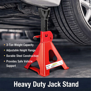 Оптовая продажа: подставка-домкрат для автомобиля 3 тонны, стальная, механическая, регулируемая - Product Image 3