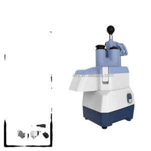 Robot culinaire électrique commercial pour couper les légumes et les fruits, avec fonction de découpe en tranches et en dés, 4 lames - Product Image 1