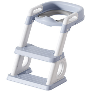 Children's Toilet <b>Step</b> <b>Stool</b> With Foot Pedal And Tiered Design For 6-36 Months Kids Potty Training Aid - Product Image 5