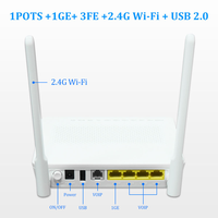 Chipsship Echolife EG8143A5/8247H5 XPON GPON EPON ONU ONT Modem Jaringan Serat Optik untuk Unit Jaringan Optik