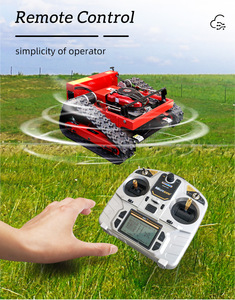 Livraison Gratuite Tondeuse Robot Télécommandée Certifiée CE Zéro Turn Moteur Boîte de Vitesses Garantie 1 An Automatique GPS Haute Qualité - Product Image 6
