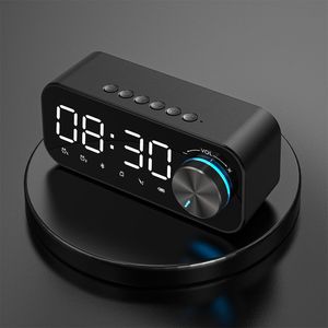 5.0 Horloge Haut-Parleur 3W ABS Plastique Portable Audio avec Double Horloge et <span class=keywords><strong>Carte</strong></span> TF Fonction 1200mAh Rechargeable (14.24.56CM) - Product Image 5