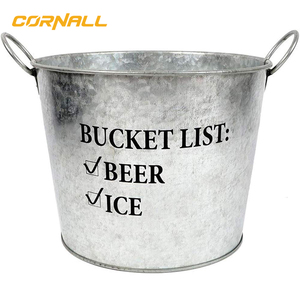 Thanh thép không gỉ Thùng Rượu với khối băng, <span class=keywords><strong>20L</strong></span> xách tay Silicone con dấu Xô đá với nắp - Product Image 6