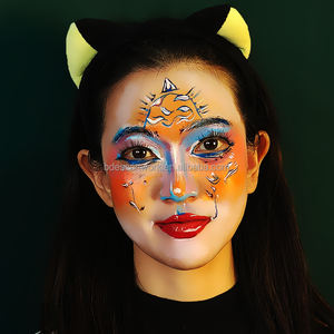 नई प्रवृत्ति मेकअप केक आई लाइनर पानी सक्रिय आई लाइनर पैलेट पानी आधारित चेहरा रंग शरीर पैलेट पानी रंग आईलाइनर - Product Image 6