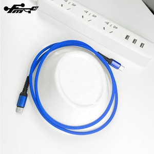 Cable 3A tipo <span class=keywords><strong>C</strong></span> de alta calidad 60W PD de carga rápida de carga activa para iPhone 15 hecho cobre puro Nylon iPhone cargador estándar - Product Image 4