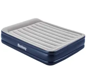 Bestway 67630 de 2,03 m x1.52 mx46cmTritech colchón de aire de Reina con construido en AC bomba de fácil colchón inflable