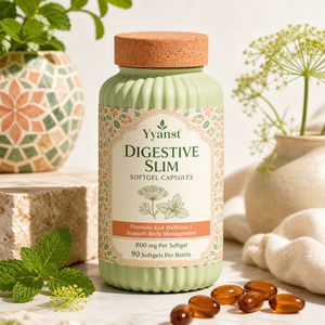 Capsules molles Botanical Digestive Slim 800mg 90 unités – Favorisent le bien-être intestinal et la gestion corporelle pour la routine quotidienne des adultes – OEM - Product Image 1
