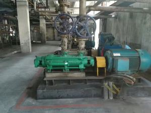 ปั๊มน้ำแรงดันสูงแบบหลายใบพัดแนวนอน D/Dg12-25X10 ขนาด 10 แรงม้า พร้อมช่องจ่ายน้ำขนาด 6 นิ้ว สำหรับป้อนน้ำเข้าหม้อไอน้ำและส่งน้ำแรงดันสูง - Product Image 5