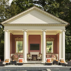 <span class=keywords><strong>Columnas</strong></span> de Estilo Europeo para Diseño de Edificios Modernos BLVE, Pilares de Mármol Blanco, <span class=keywords><strong>Columnas</strong></span> Cuadradas de Piedra con Orden Dórica, Pilar Romano - Product Image 3