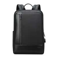 BOPAI Ransel Laptop Bisnis Pria, Ransel Laptop Bisnis 15.6 Inci Pengisian Daya Usb Anti Pencurian Kantor Cerdas Sac A Dos Kustom