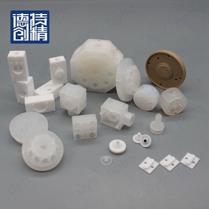 Piezas Mecanizadas de PVDF Dechuang Personalizadas para Válvulas de Control y Bombas - Product Image 1