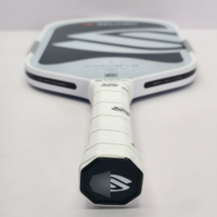 Raket Pickleball Omni Elongated Original Longated dengan Inti Busa 16mm, Tidak Pernah Patah, Interior Busa BoomCore, Permukaan Serat Karbon