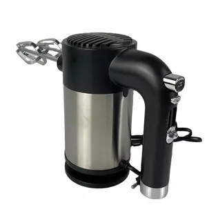 Mezclador de mano con caja de almacenamiento, mezclador manual de café, con palo manos libres, lavabo eléctrico, mezcladores de cocina de 30w, juego turbo bo mini