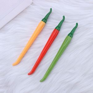 Promotion Creative Simulation 0.5mm Black Ink <b>Pen</b> Chili Pepper Shaped Gel <b>Pen</b> Personalized Signature Student Stationery - Product Image 3
