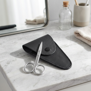 Tijeras de Acero Inoxidable Maclura con Punta Curva para Mano Derecha, Tipo Belleza, para Eliminar Piel Muerta y Barbas, Manicura - Product Image 2