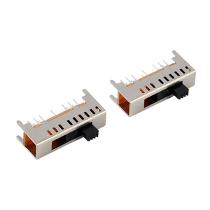 14-פין 6-מיקום דרך חור שקופית מתג מרובי-עמדה עבור חומר pvc עבור מערכות בקרה תעשייתיות - Product Image 3