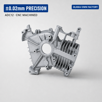 Carter d'alternateur en aluminium moulé sous pression ADC12, usiné CNC ±0.02mm, directement de l'usine, pour moteurs H175i H122i 168F 170F