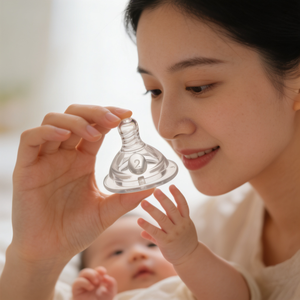 Biberons pour bébé à col large personnalisés de haute qualité en gros, sans BPA, avec tétines en silicone - Product Image 3