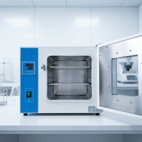 Four de séchage électrique à température constante de laboratoire 15L en acier inoxydable durable, RT+50-250°C, 600W, avec écran LCD