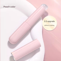 Brosse à lèvres en silicone conviviale pour débutants, tête souple, outil de maquillage portable pour le mélange de rouges à lèvres, fournisseur OEM personnalisable