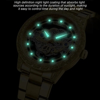 Reloj BINBOND para Hombre, Retro Clásico, Esqueleto Transparente, Cuarzo, Relojes de Lujo para Hombre, Correa de Cuero, Resistente al Agua, Logotipo Personalizado, Reloj de Pulsera