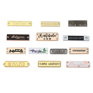 Metal Tags Zinc Alloy Vintage Finish Custom Logo for Canvas Bags Backpacks Outdoor Gear Factory Wholesale Bulk OEM Service - Product Image 4